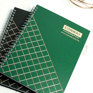 Grid-Hard-Cover-Spiral-Notebook-Angle